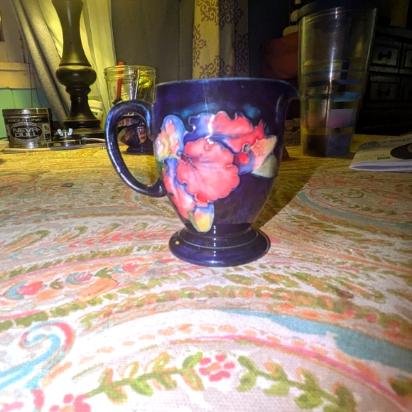 Moorcroft China Blue And Floral - Picture 3 of 7